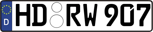 HD-RW907
