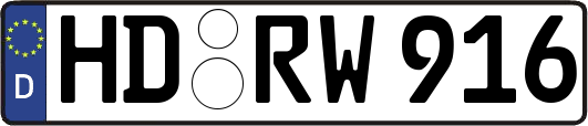 HD-RW916
