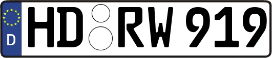 HD-RW919