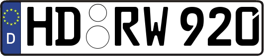 HD-RW920