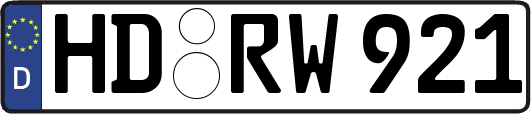 HD-RW921