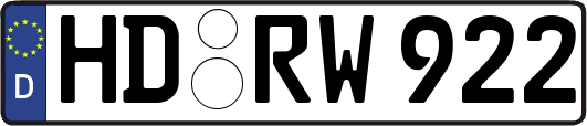 HD-RW922
