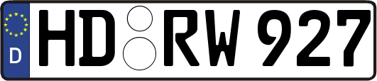 HD-RW927