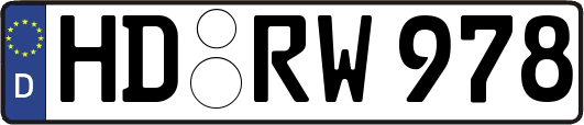 HD-RW978