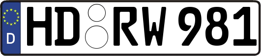 HD-RW981
