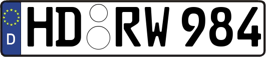 HD-RW984