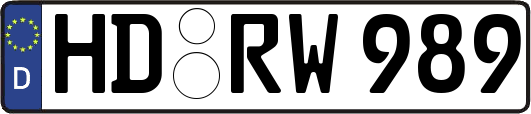 HD-RW989