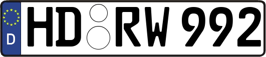 HD-RW992