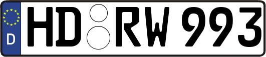 HD-RW993