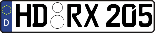HD-RX205