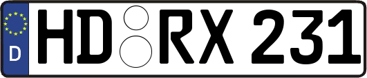 HD-RX231