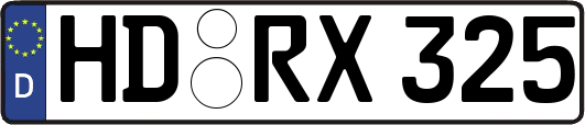 HD-RX325