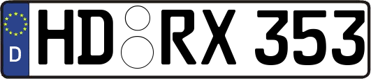 HD-RX353