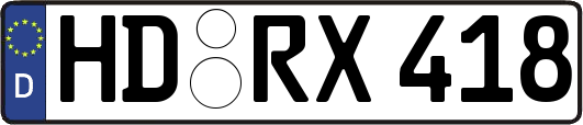 HD-RX418