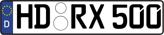 HD-RX500