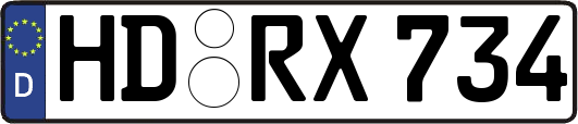 HD-RX734