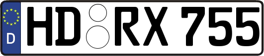 HD-RX755