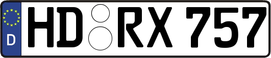 HD-RX757