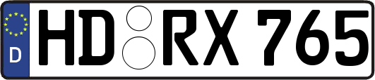 HD-RX765