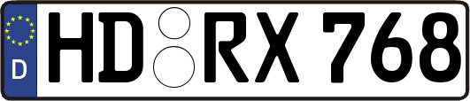 HD-RX768