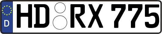 HD-RX775