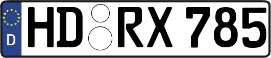HD-RX785