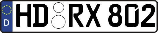 HD-RX802