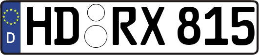 HD-RX815