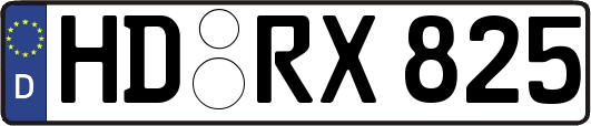 HD-RX825
