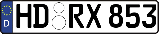 HD-RX853