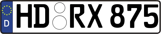 HD-RX875
