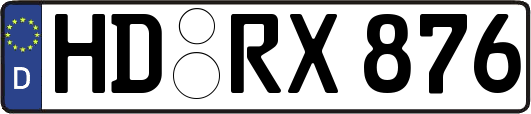 HD-RX876