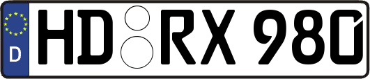 HD-RX980