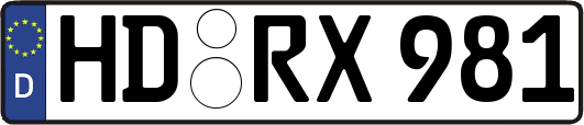 HD-RX981