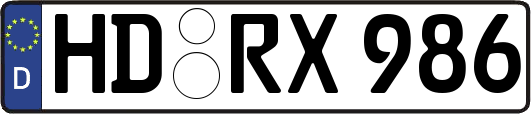 HD-RX986