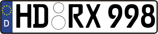 HD-RX998