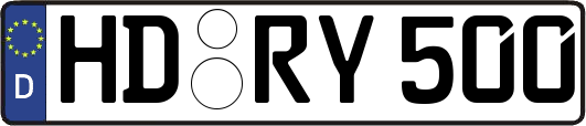 HD-RY500