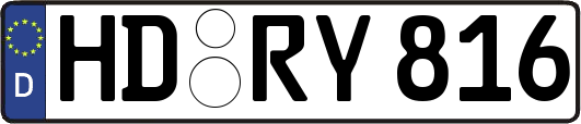 HD-RY816