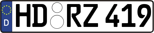 HD-RZ419