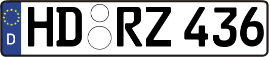 HD-RZ436