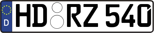 HD-RZ540