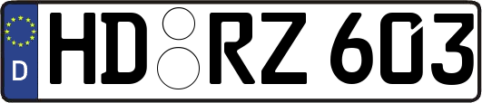 HD-RZ603