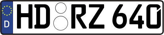 HD-RZ640