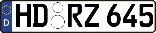 HD-RZ645