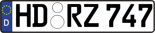 HD-RZ747