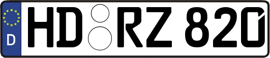 HD-RZ820