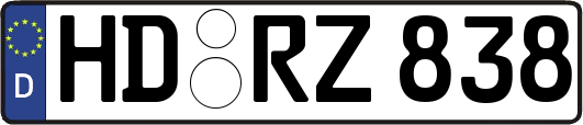 HD-RZ838