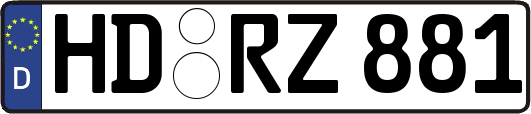 HD-RZ881