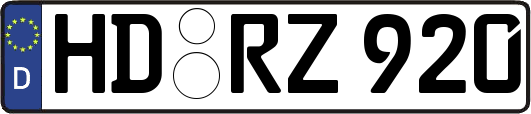 HD-RZ920