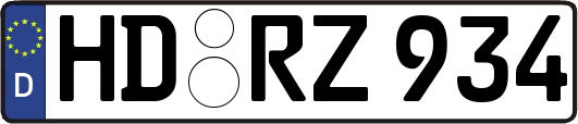 HD-RZ934